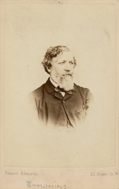 Robert Browning by English Photographer